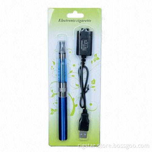 E-cigarette with 650 - 1100mAh Battery and eGo-ce5 Blister Package